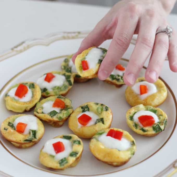Mini Frittatas from Living Well Kitchen