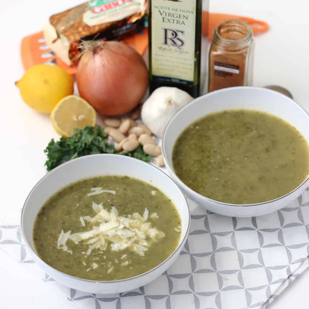 Smoky Kale Soup from Living Well Kitchen @memeinge