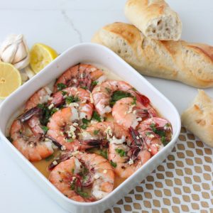 Lemon Garlic Shrimp from Living Well Kitchen