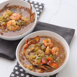 Seafood Gumbo from Living Well Kitchen @memeinge