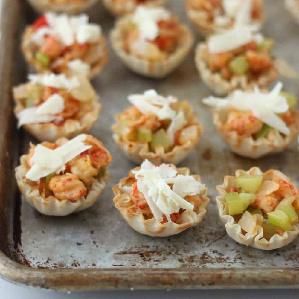 Mini Crawfish Pies from Living Well Kitchen