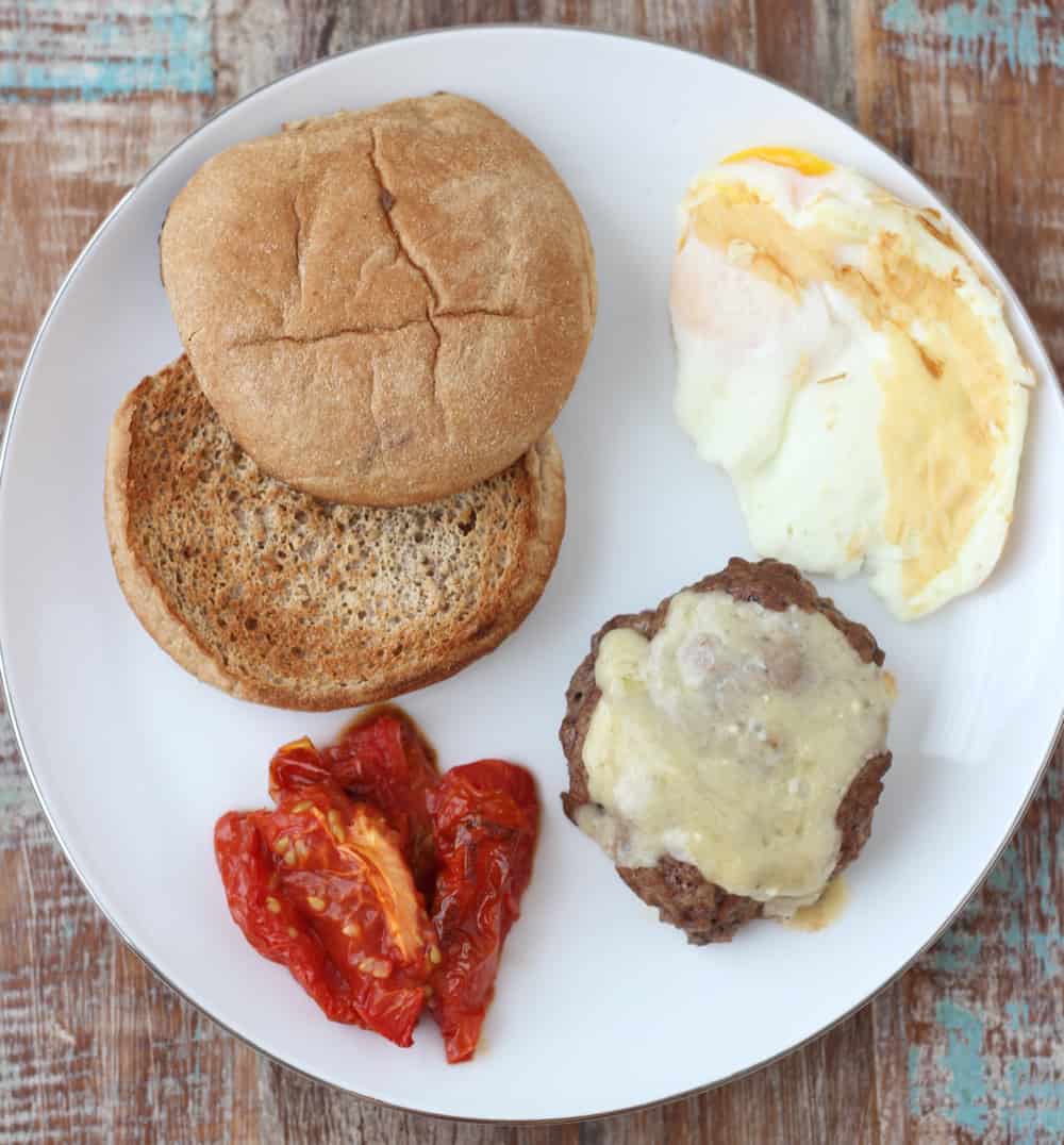 Breakfast Burger from Living Well Kitchen