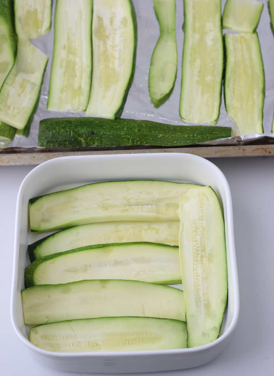 Vegetarian Zucchini Lasagna Recipe with Video [Gluten free]