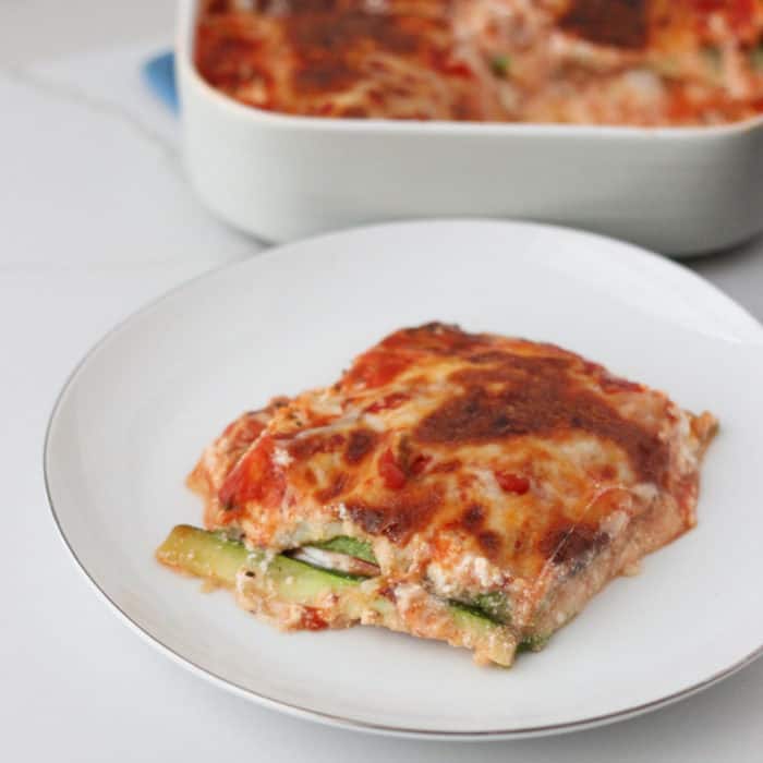 Zucchini Lasagna from Living Well Kitchen @memeinge