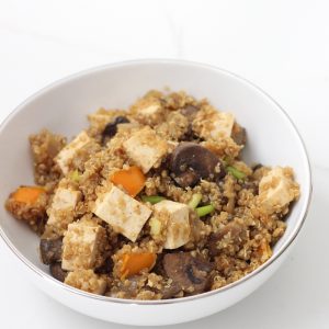 Vegetarian Fried Quinoa from Living Well Kitchen