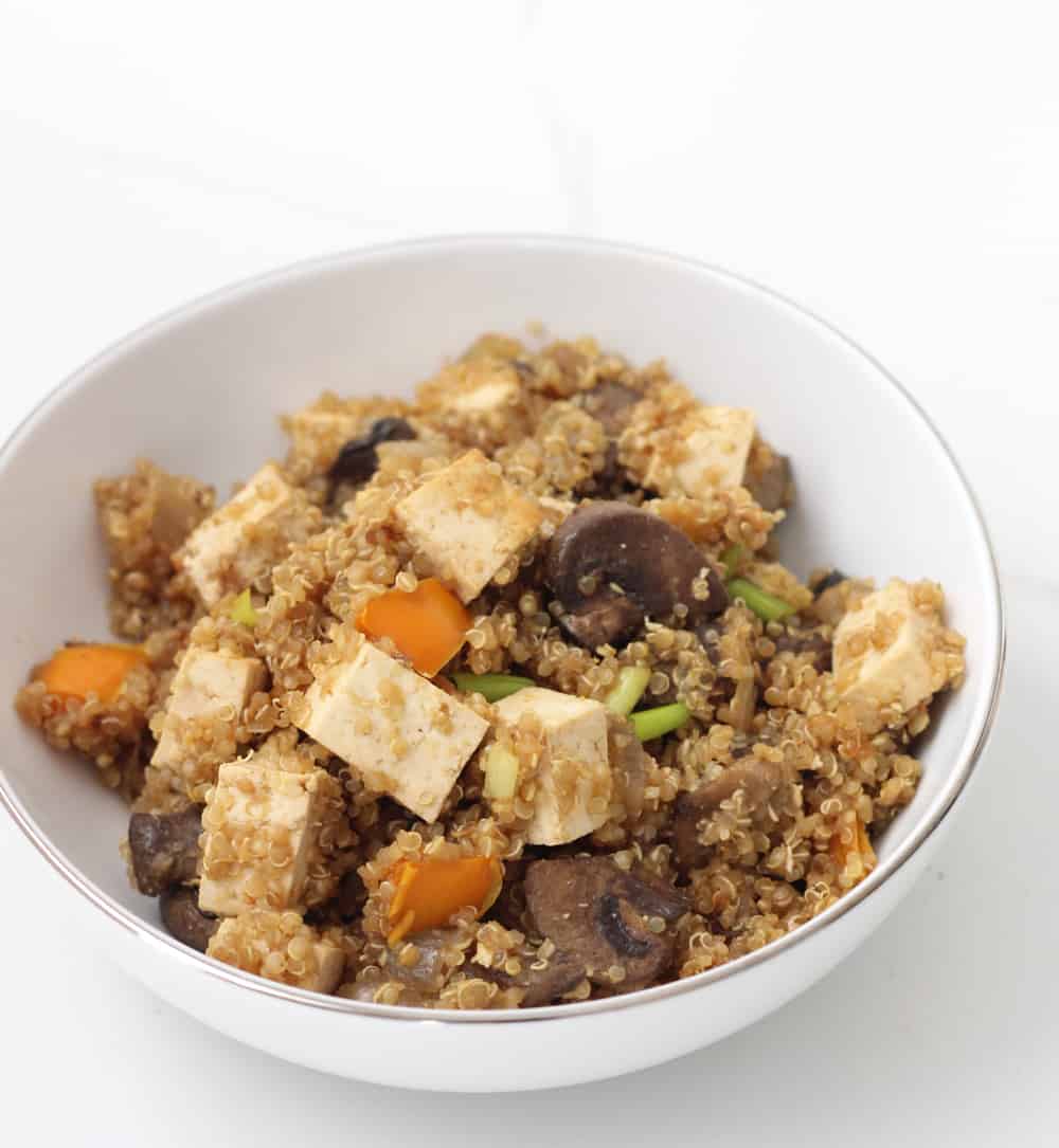 Vegetarian Fried Quinoa from Living Well Kitchen