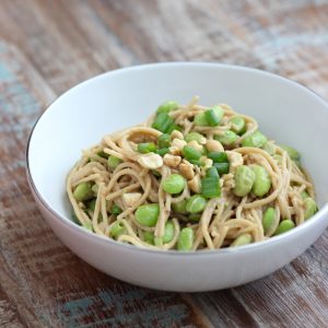 Easy Peanutty Pasta from Living Well Kitchen #PastaFits