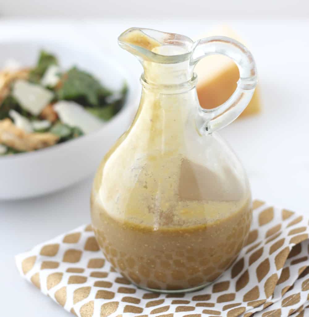 Avocado Balsamic Caesar Salad Dressing from Living Well Kitchen