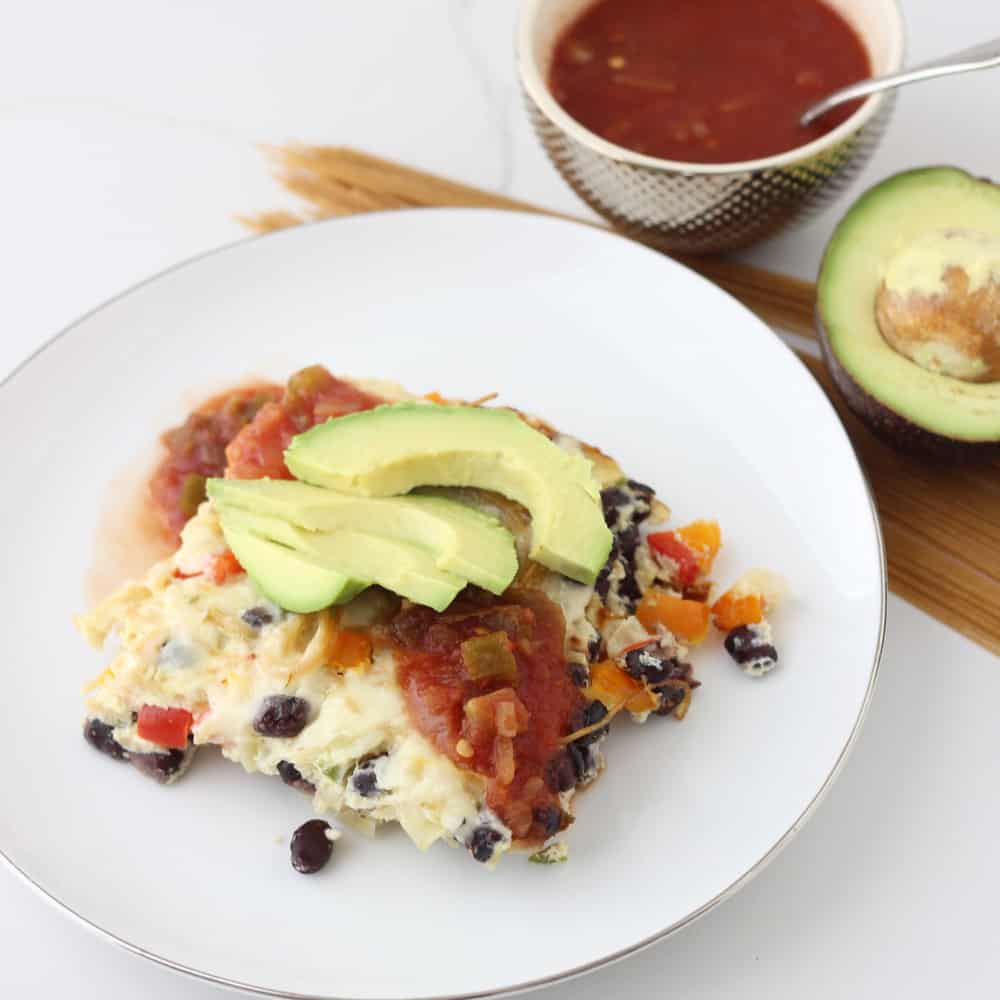 Mexican Pasta Frittata from Living Well Kitchen