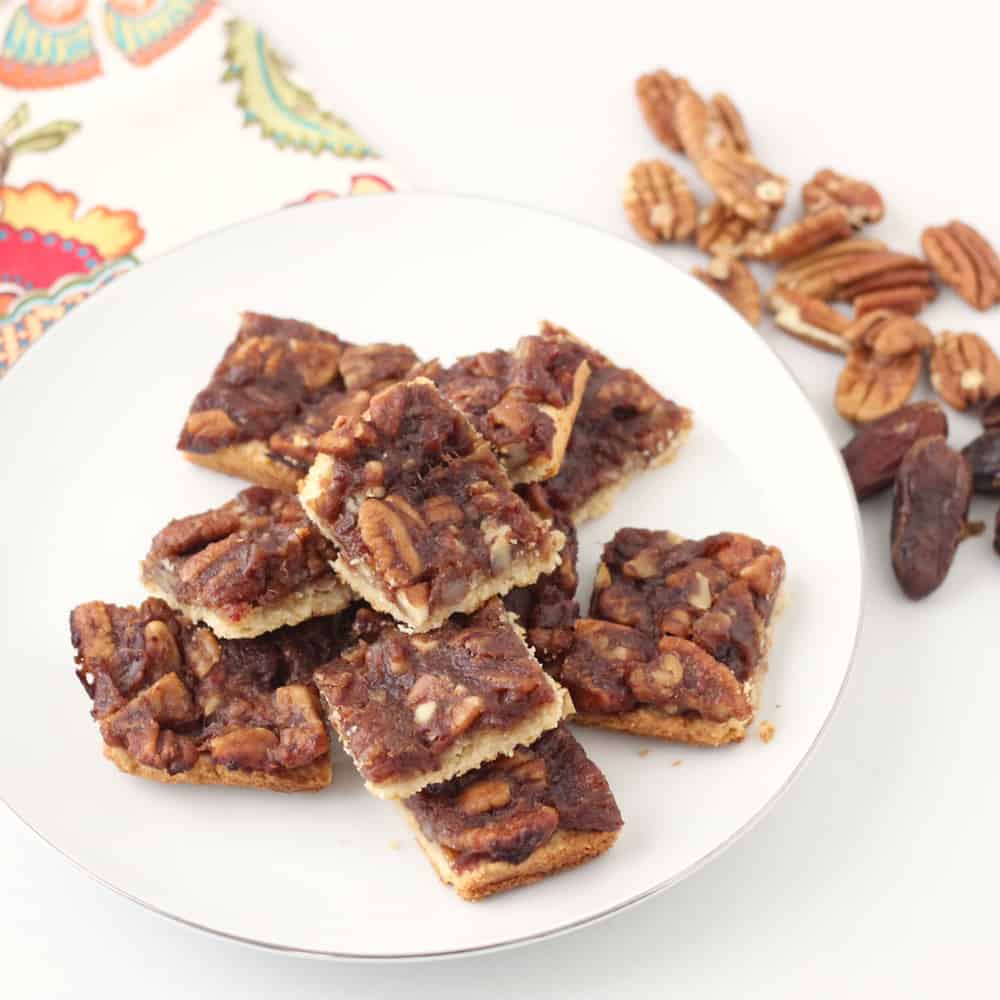 Pecan Pie Bars from Living Well Kitchen