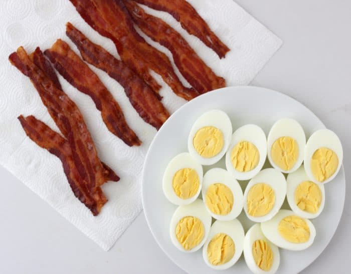Bacon Deviled Eggs from Living Well Kitchen