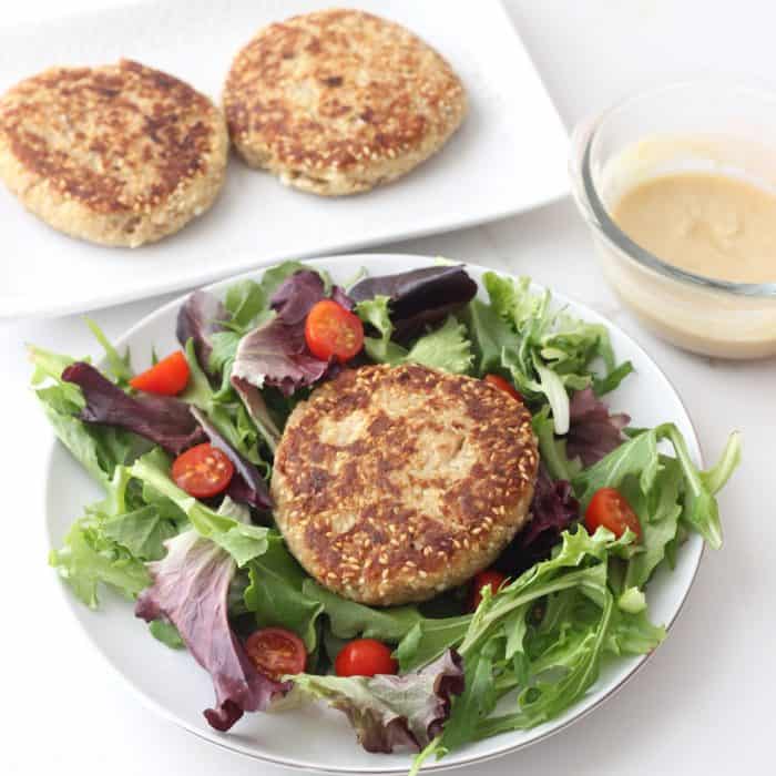 Sesame Tuna Burgers from Living Well Kitchen