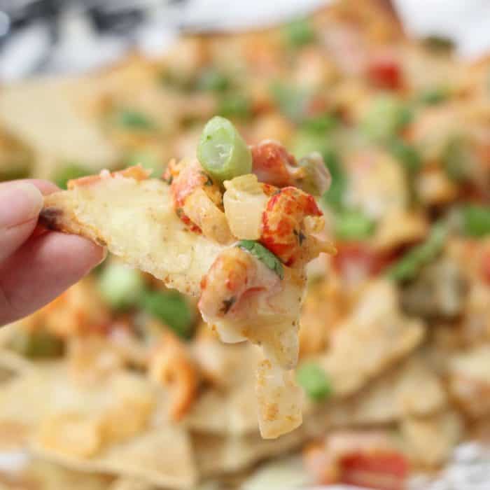 Crawfish Nachos from Living Well Kitchen