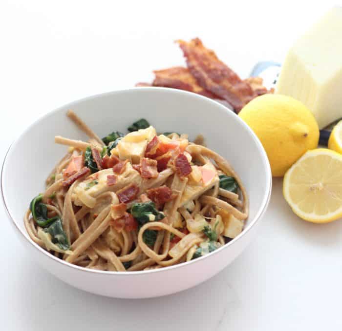 Chicken Bacon Pasta from Living Well Kitchen