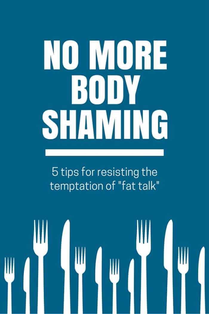 Feeling fat is contagious, but you don't have to let other people's critical body comments cause you to critique your own body. Resist the temptation to engage in fat talk with these 5 tips from @memeinge