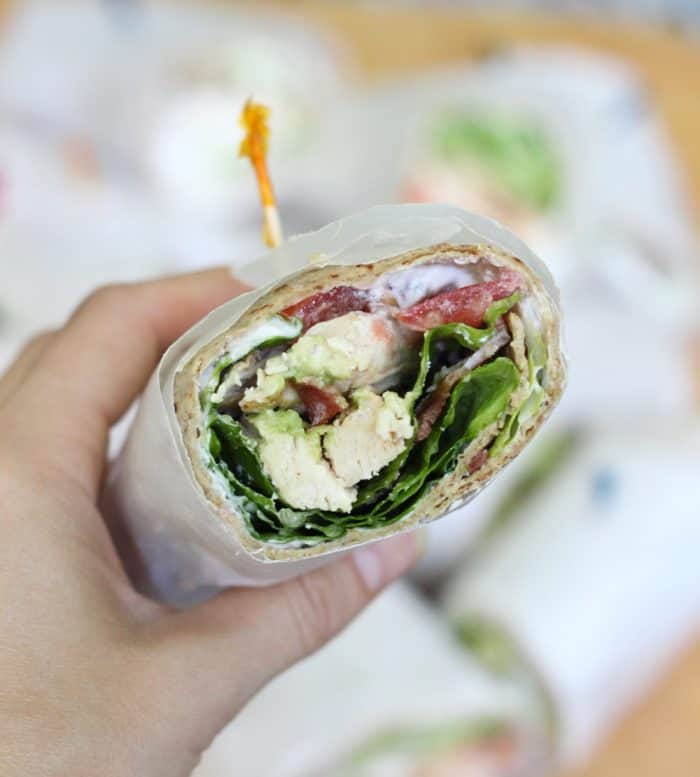 Cobb Salad Wraps from Living Well Kitchen