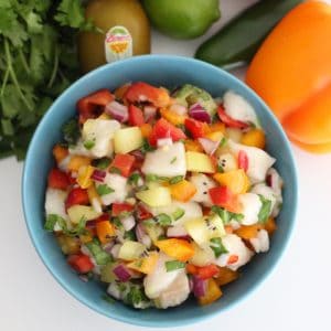 Kiwi Ceviche from Living Well Kitchen