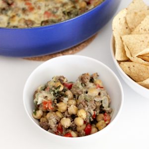 Cheesy Beef, Chickpeas and Veggies from Living Well Kitchen