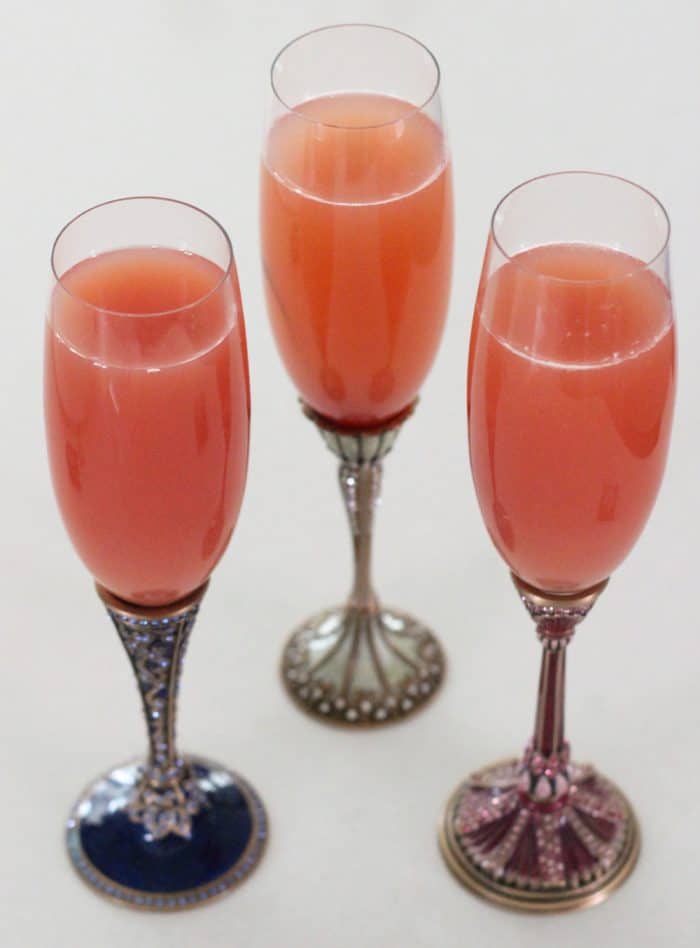 Sparkling Cranberry Apple Orange Cocktail from Living Well Kitchen