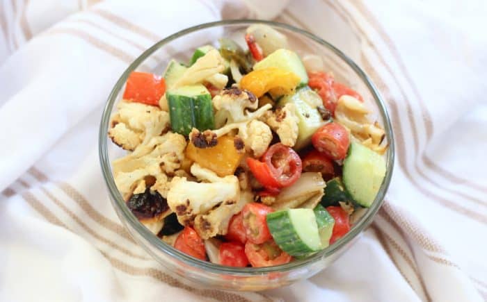 Roasted Vegetable Salad from Living Well Kitchen