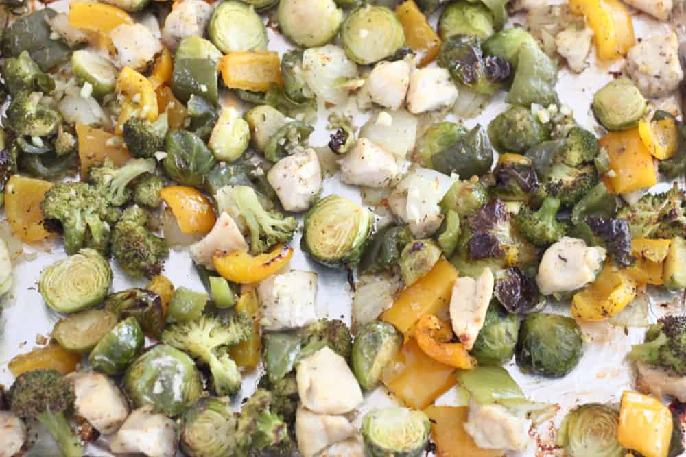 Sheet Pan Chicken and Veggies from Living Well Kitchen