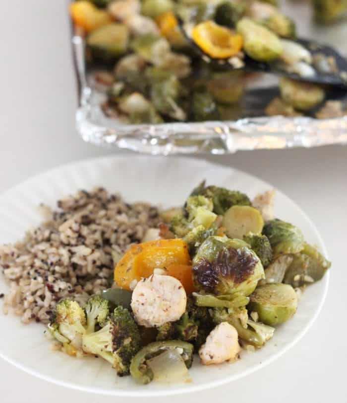 Sheet Pan Chicken and Veggies from Living Well Kitchen