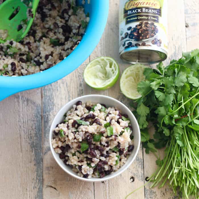 Cilantro Lime Rice and Beans from Living Well Kitchen