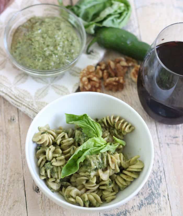Spicy Pesto from Living Well Kitchen