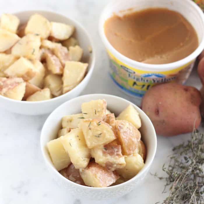 Miso Potato Salad from Living Well Kitchen