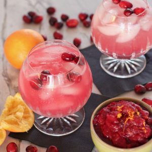 Cranberry Margarita and Cocktails from Living Well Kitchen