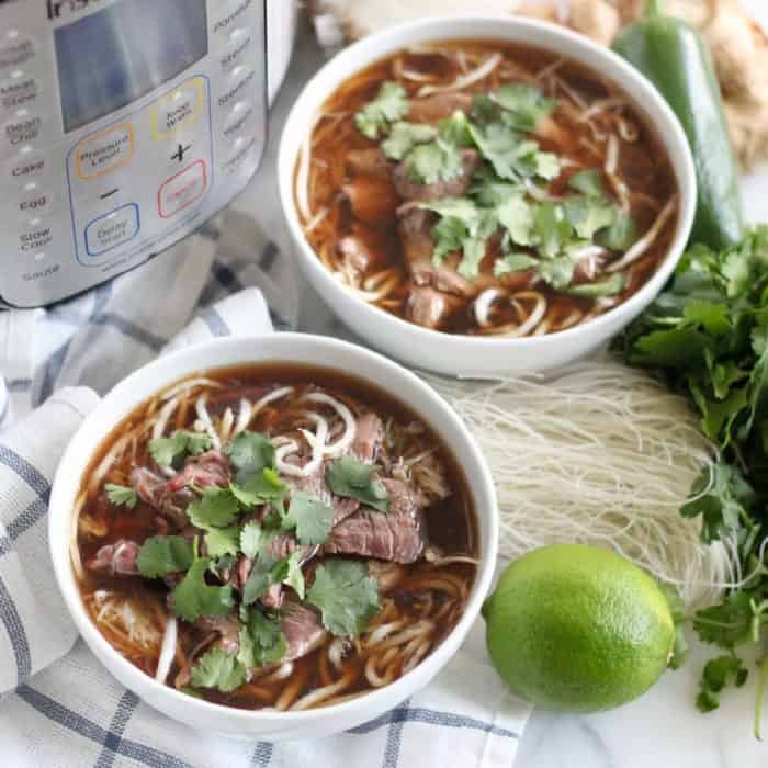Instant Pot Pho from Living Well Kitchen