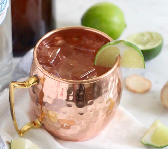 Kombucha Moscow Mule from Living Well Kitchen