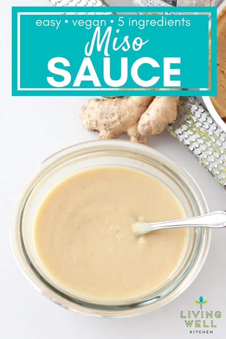 Easy Miso Sauce Recipe - only 5 ingredients, 5 minutes