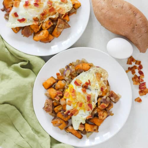 Sweet Potato and Bacon Hash (Sweet Potato and Bacon)