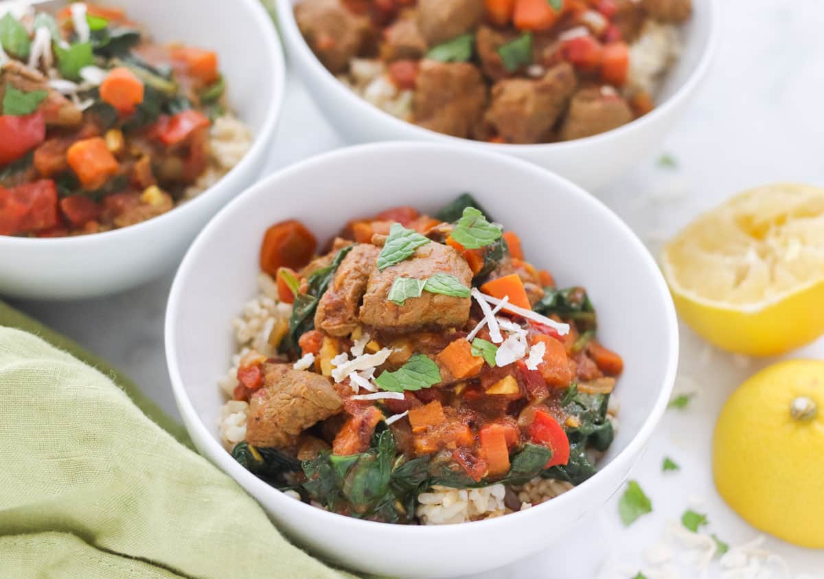 Coconut Beef Curry, KITCHEN PLAY SET MINI REAL FOOD