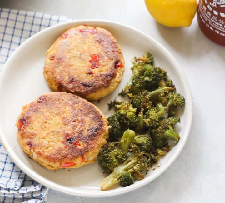 Salmon Chickpea Patties - gluten-free, family favorite, under $8