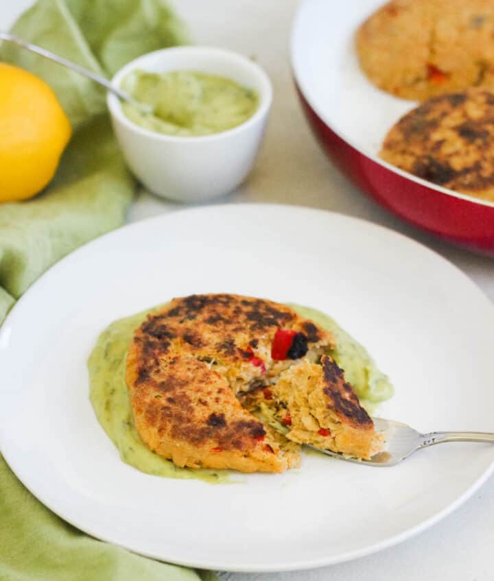 Salmon Chickpea Patties - gluten-free, family favorite, under $8