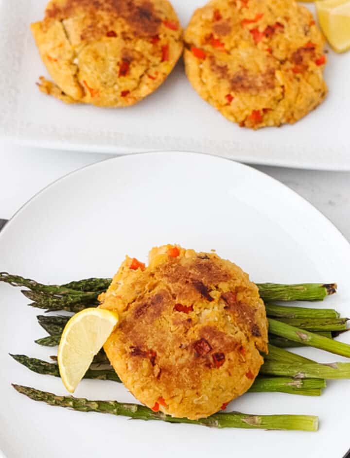 Salmon Chickpea Patties - gluten-free, family favorite, under $8